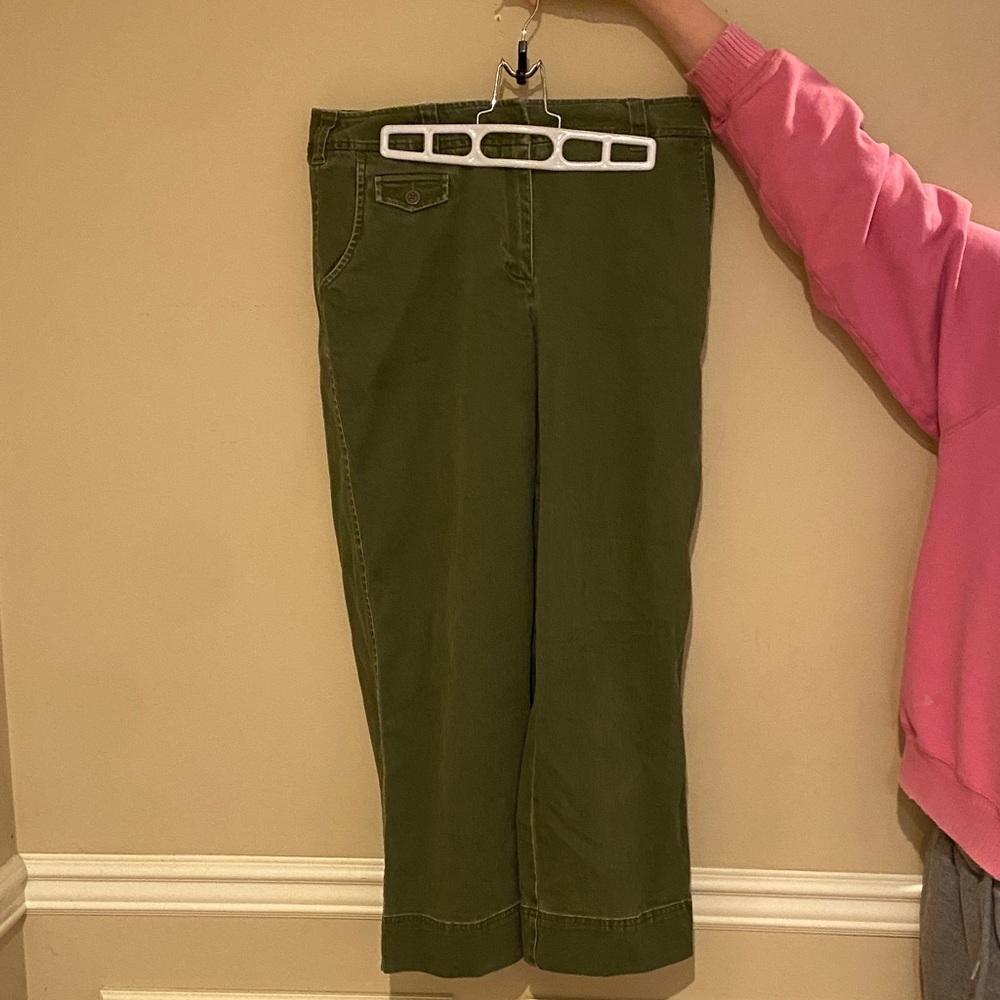Talbots Olive Green Pants